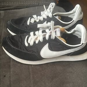 Nike Classic Black and White Running Shoes